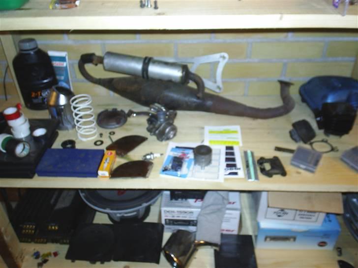 Yamaha Jog Space. Solgt;( - Nogle af de ekstra dele, som følger med;D billede 15