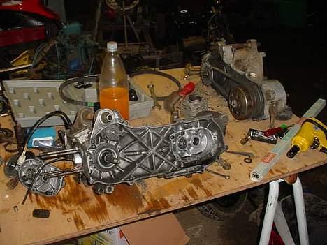 Yamaha jog fs Projekt. byttet - før billede 3