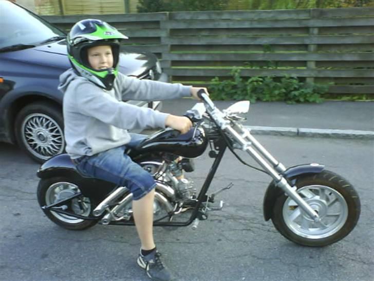 Honda chopper billede 1