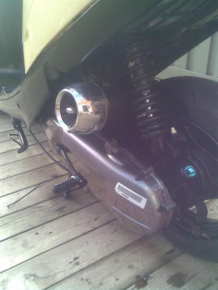 PGO Comet - Kickstarter AutoLakeret kamelion - Powerluftfilter Turbine Koso Chrome billede 17