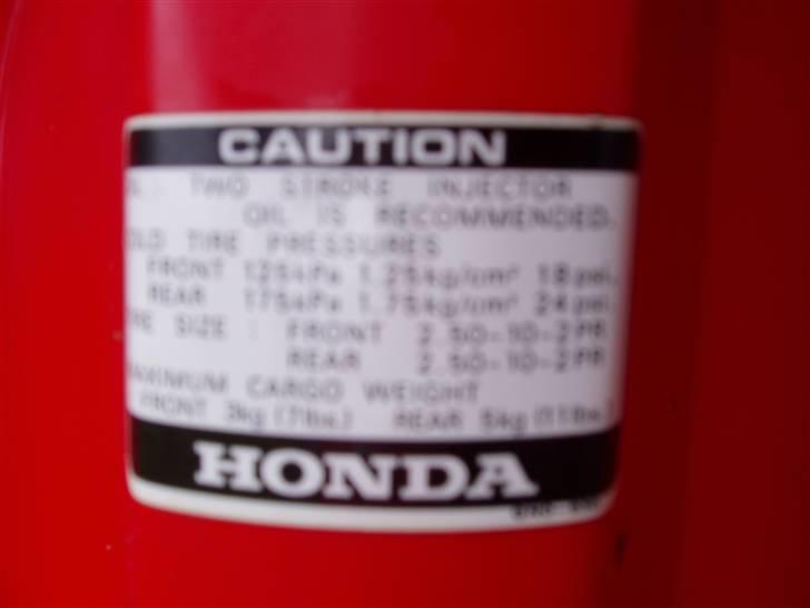 Honda Melody billede 17