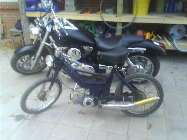 Puch Maxi k SOLGT:( - Puchen sammen med fars MC:) billede 1