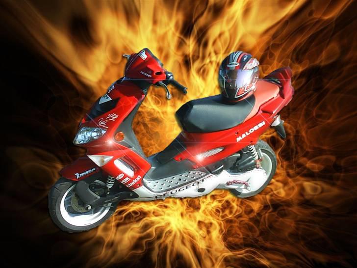 Peugeot Speedfight 2 **SOLGT** - Kedelig aften (15 mindre kedelige minutter i Photoshop) billede 12