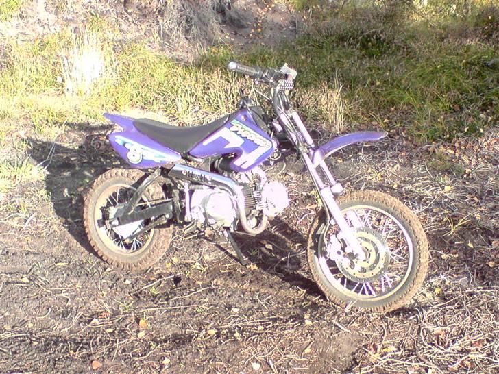 MiniBike 110 ccm SOLGT - FARVEN SNYDER! den er blå irl .. billede 8