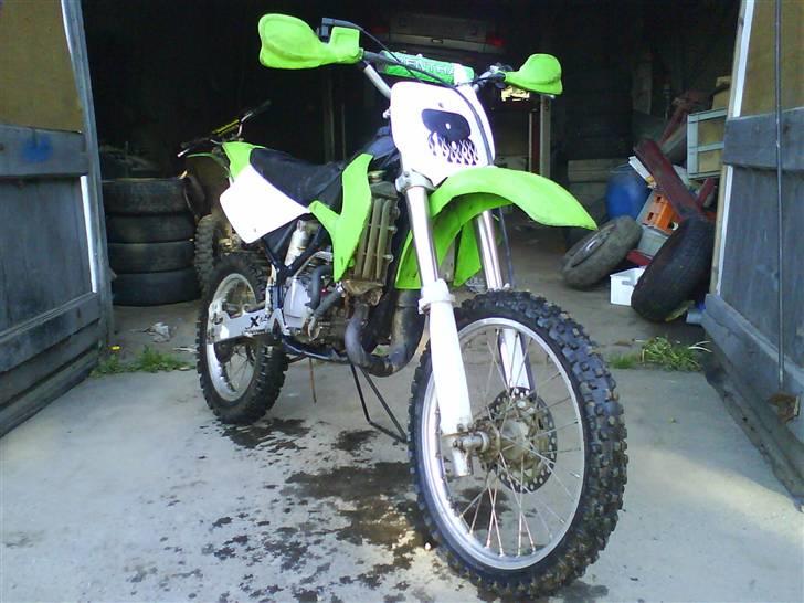 Kawasaki kx 85 BYTTET - sort stel billede 3