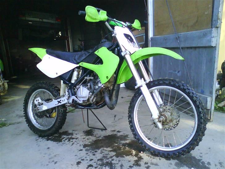 Kawasaki kx 85 BYTTET - sort stel billede 4