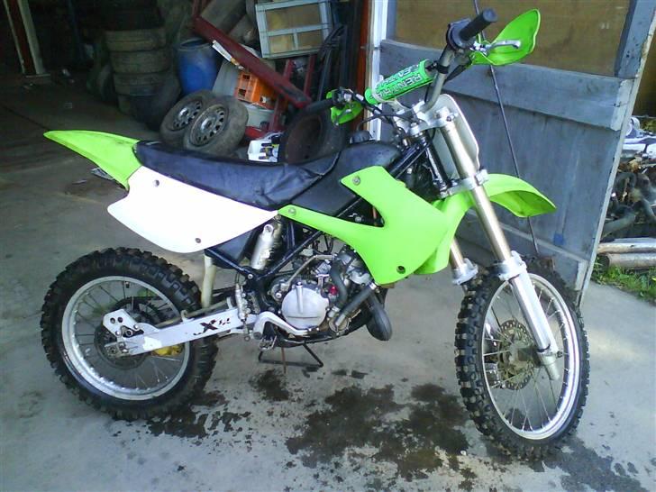 Kawasaki kx 85 BYTTET - sort stel billede 5