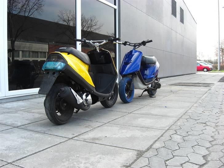 Yamaha Jog FS byttet - mig og matias jog igen : ) taget den 08/04/09, UNDER SKJOLDET ER SORT NU ! billede 8