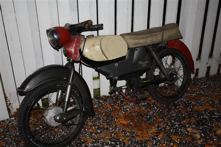 Kreidler Florett Super TS - så er den "nye" forgaffel med skærm, og et par hjul kommet på.. billede 8