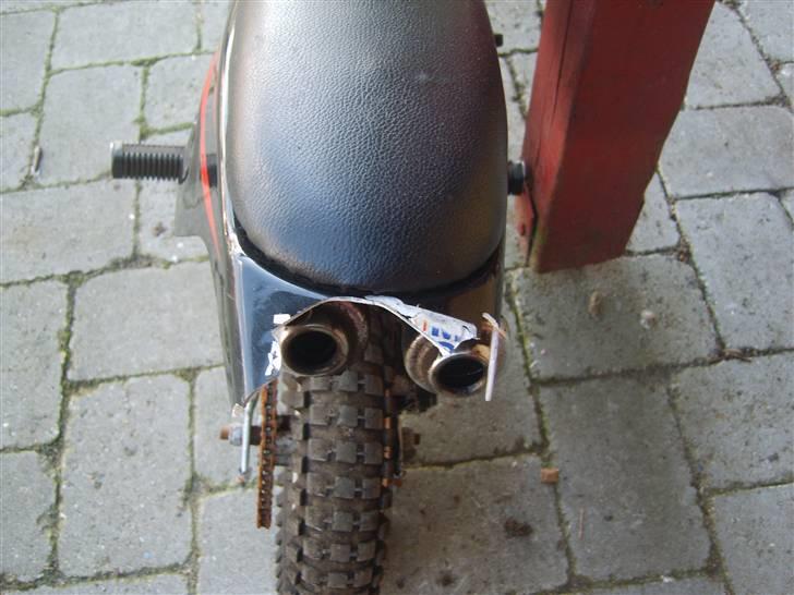 MiniBike 49cc børnecrosser -BYTTET billede 2