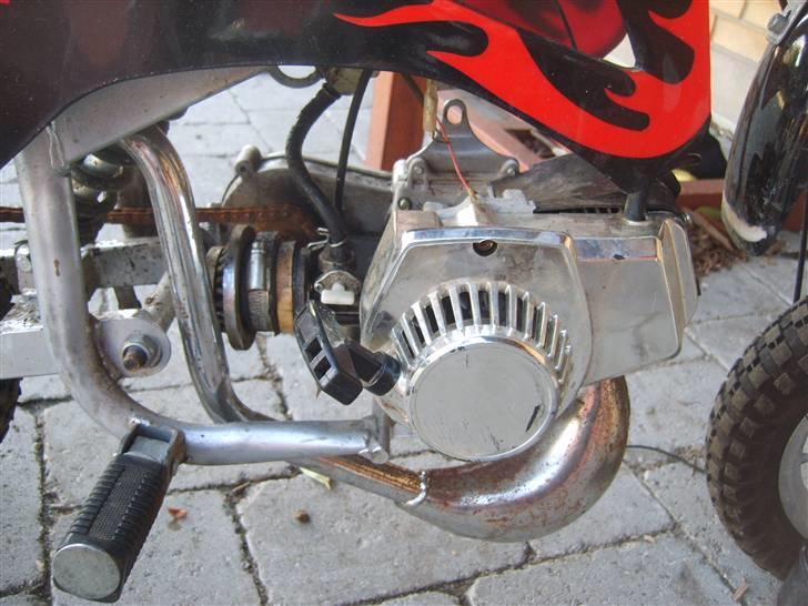 MiniBike 49cc børnecrosser -BYTTET billede 6