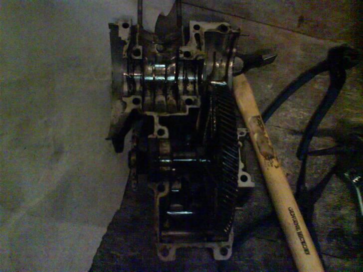 Puch maxi k Haremissen - så blev den skilt lidt af billede 3