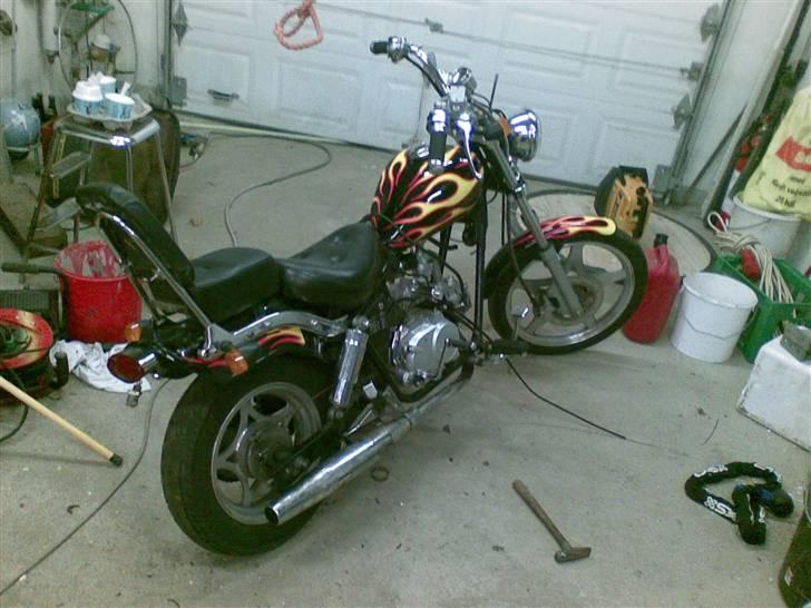 Kinroad chopper (STJÅLET!) billede 12