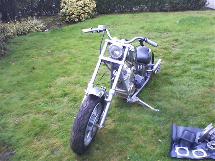 MiniBike Mini chopper 50 cc billede 2