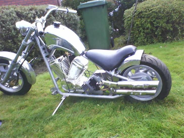 MiniBike Mini chopper 50 cc billede 3