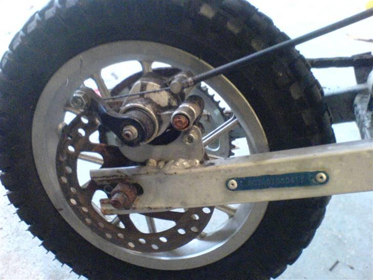 MiniBike 49cc VÆK:'( - baghjul billede 6