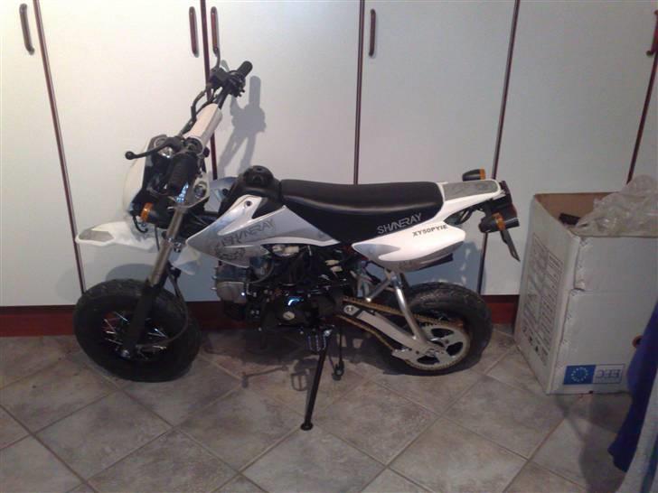 Shineray Topstar AC DD - Lige da jeg var færdig med at samle den (: billede 1