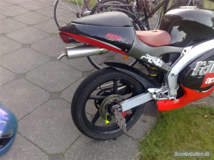 Aprilia RS50 (Lightning 521) - Første rs i dk med oplagt udstødning :-D billede 17