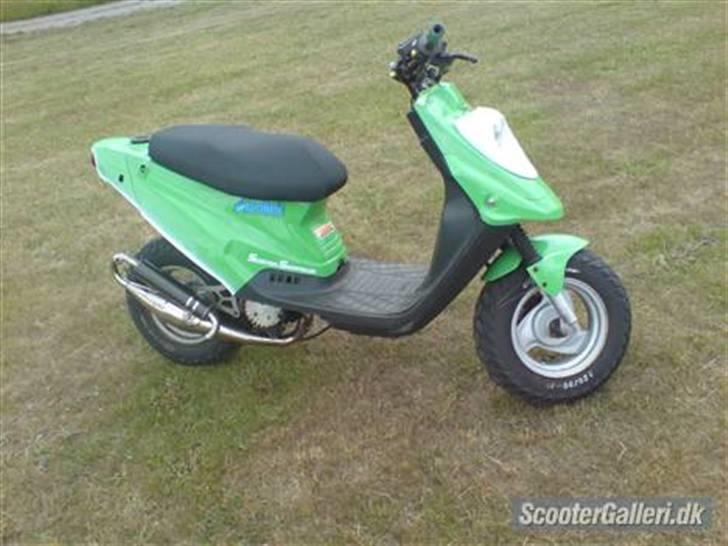 PGO poline evo ac (BYTTET) - før, står med de grønne skjolde nu. billede 5