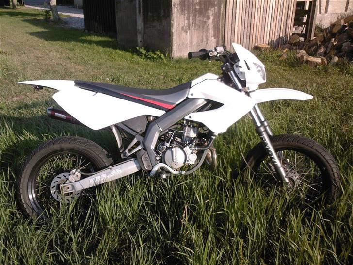 Derbi Senda sm Extreme 50 NU! - Mine blå neonlys billede 6