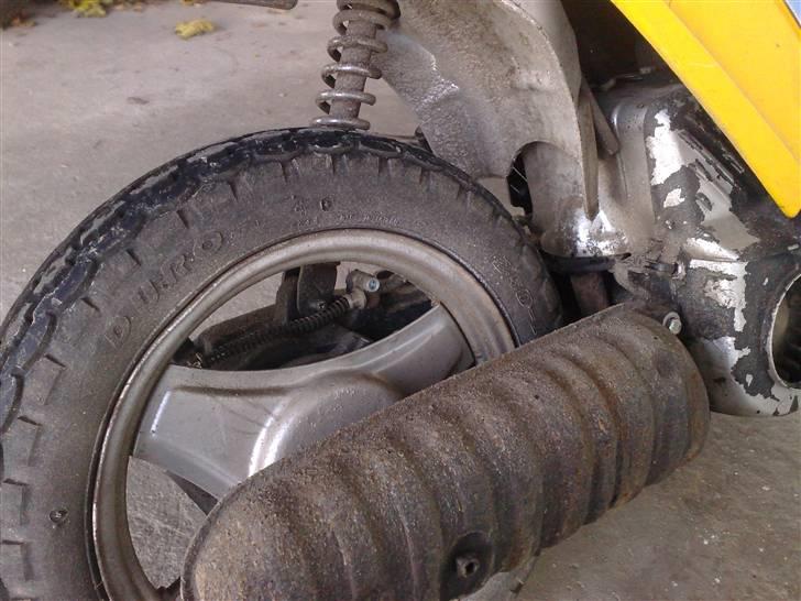 Yamaha passola byttet  - moteren den er da pæn af den er original billede 5