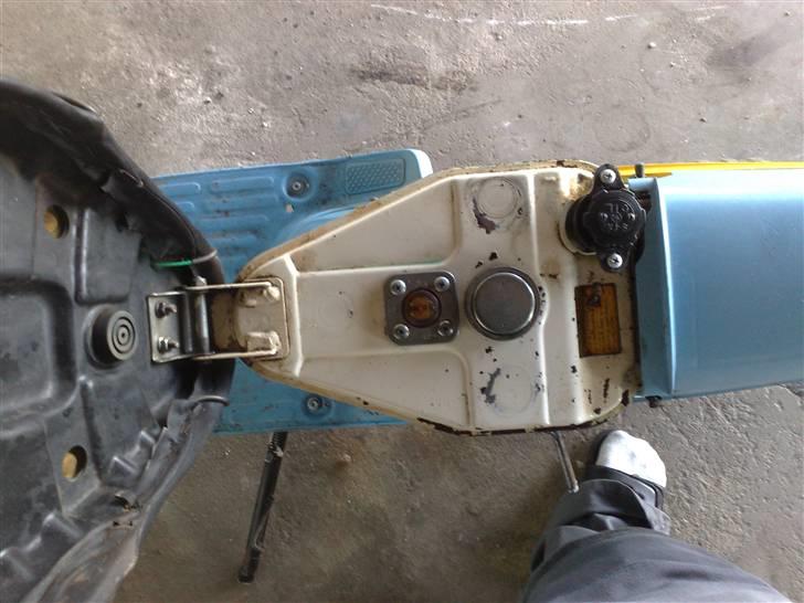 Yamaha passola byttet  - tanken med den geniale tank måler :) billede 6