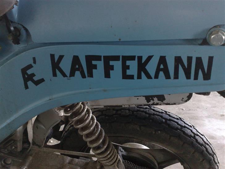 Yamaha passola byttet  - " Æ´KAFFEKANN " står på venste sideskjold billede 10
