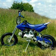 MiniBike Dirtbike 125 ccm stjålet 