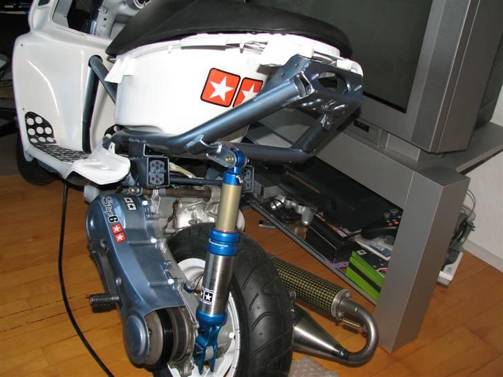 Aprilia Sonic unfinished - Sådan ser den ud nu, den er ikke færdig, men der mangler ikke meget ;) billede 1