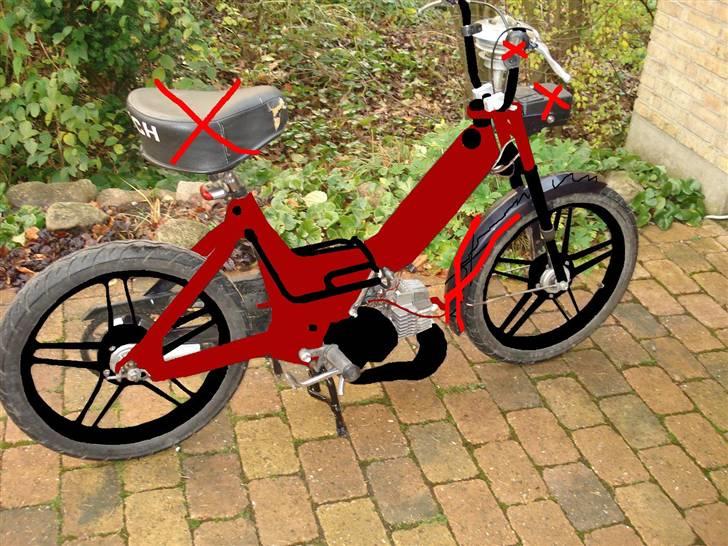 Puch Narko Maxi BYTTET :( - Havde ikke noget at lave :D billede 3