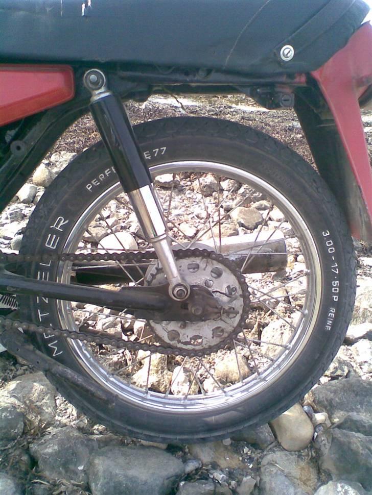 Honda cb50j bytted til 4 gear billede 8