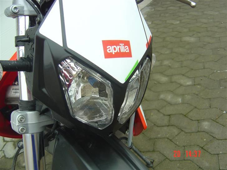 Aprilia SX50 SCR CROSS SOLGT billede 1