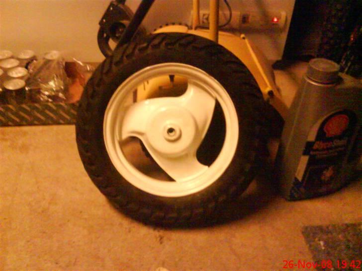 Yamaha Jog as - det færdige resultat er vi godt tilfredse med. det blev jo meget godt billede 13