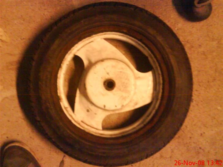 Yamaha Jog as - det er så fælget inden vi gik i gang, så man kan jo godt se forskel billede 14