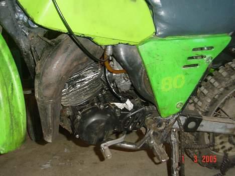 Kawasaki kx80 lav uden motor billede 2