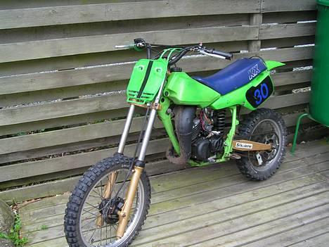 Kawasaki kx80 høj   BYTTET til 4g - helt nye billeder,  dejlig... billede 1