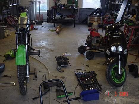 Kawasaki kx80 lav uden motor billede 8