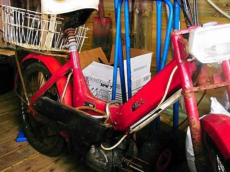 Puch k (projekt) NYE BILLEDER - (før) jaa den er ikke for køn!! hehe billede 7