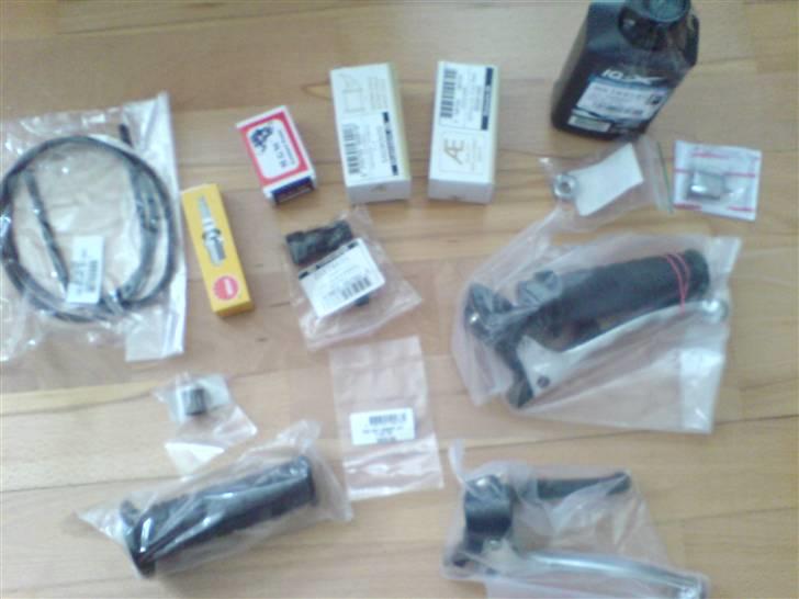 Puch maxi k bytte til en dm 50 - nye ting jeg har købet til den  billede 5