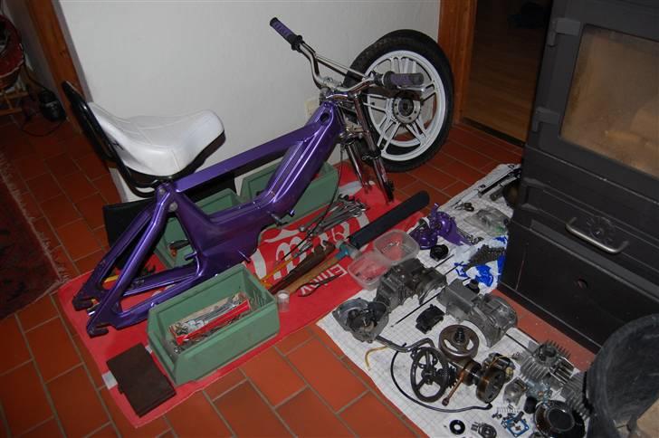 Puch Maxi *Superstar* Solgt - Da der blev skiftet lejer og simerringe, og så blev den gjort helt ren igen billede 10