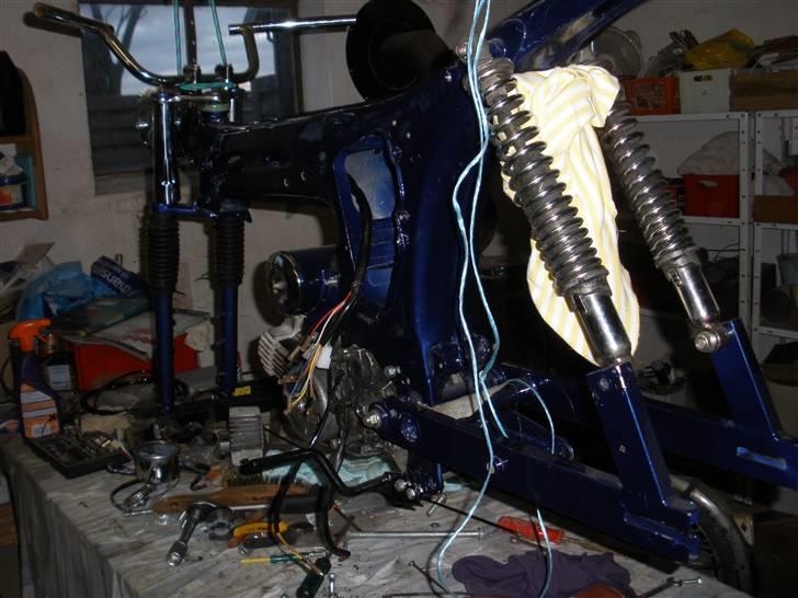 Yamaha fs1 k1 50%færdig BYTTET - stel med motor og ledningsnet billede 13