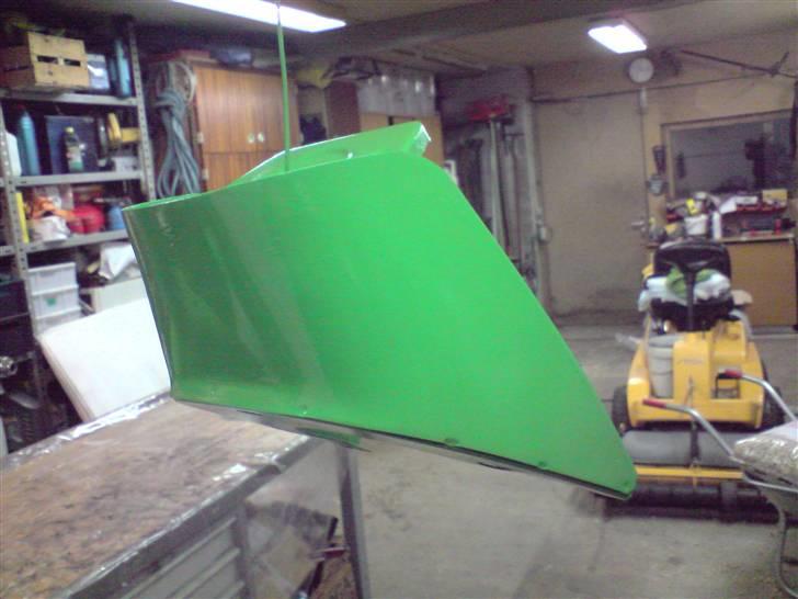 Yamaha fs1 4 gear dx (projekt) - det går da fremad. det bliver jo endnu en kawagrøn satan.! billede 13