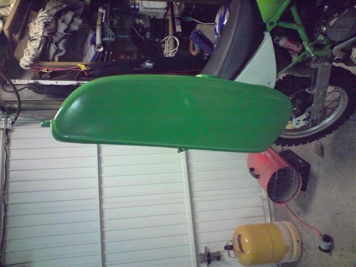 Yamaha fs1 4 gear dx (projekt) - det går da fremad. det bliver jo endnu en kawagrøn satan.! billede 14