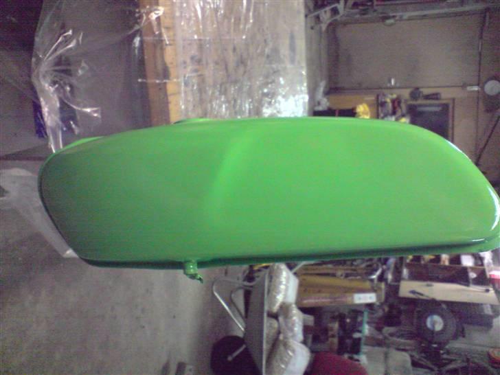 Yamaha fs1 4 gear dx (projekt) - det går da fremad. det bliver jo endnu en kawagrøn satan.! billede 16