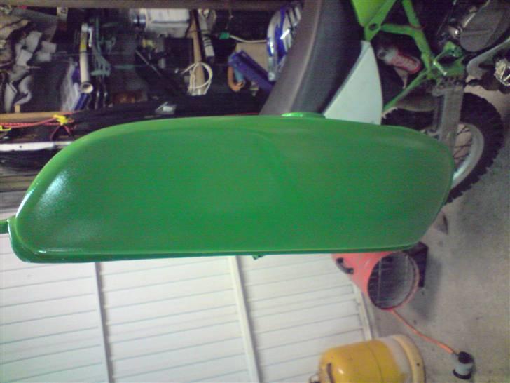 Yamaha fs1 4 gear dx (projekt) - det går da fremad. det bliver jo endnu en kawagrøn satan.! billede 17