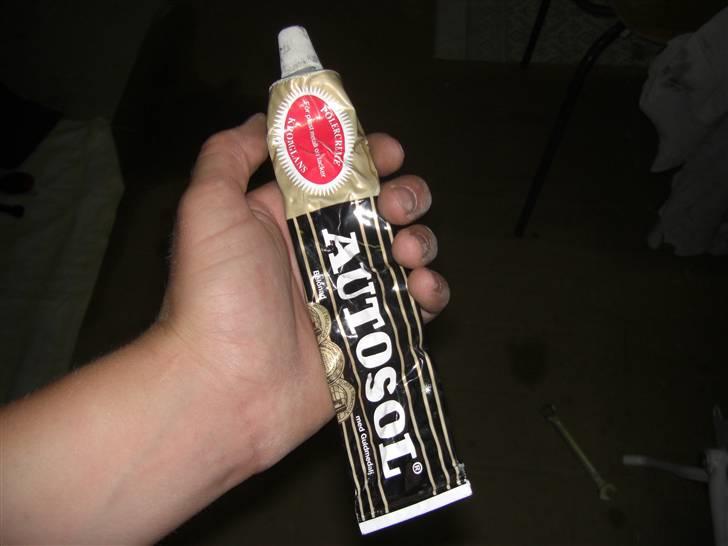 Suzuki DM50 Samurai **Solgt** - Autosol er en meget vigtig del af et projekt. :P billede 8