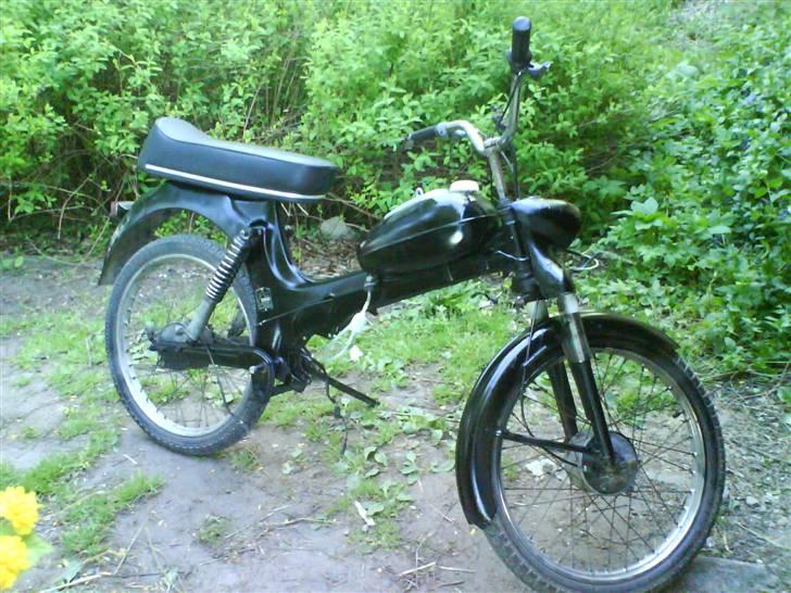 Puch MS50 3 Gear - Solgt - Nylakeret højglans sort billede 17
