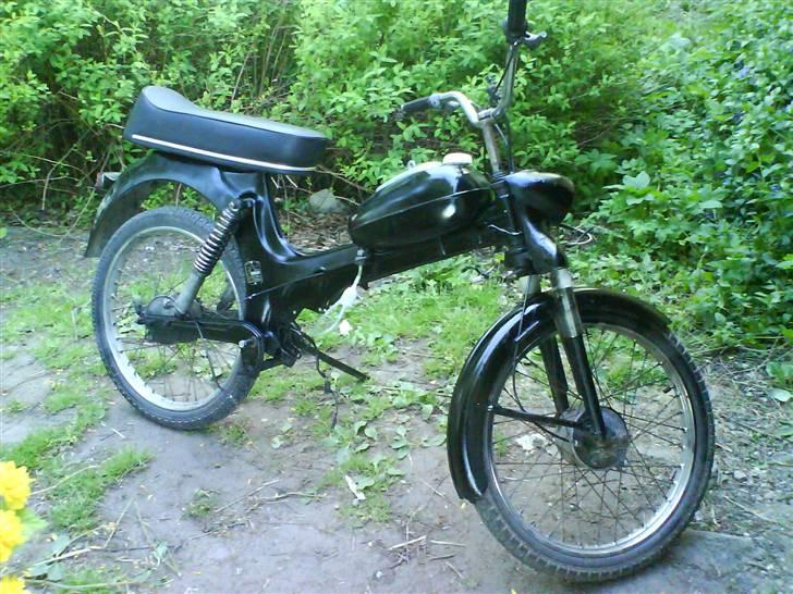 Puch MS50 3 Gear - Solgt - Nylakeret højglans sort billede 18