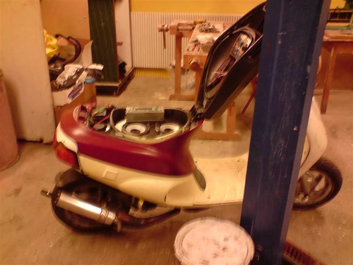 Piaggio zip Malossi Ac - Samme aften som jeg fik den :) billede 1