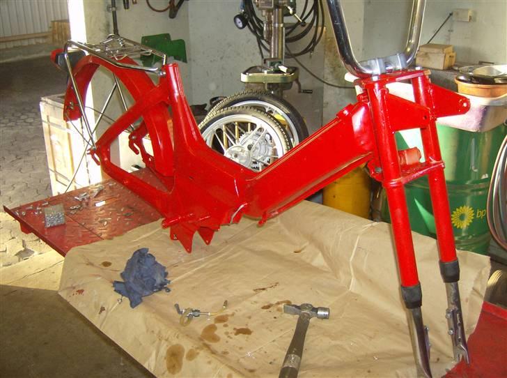 Puch Maxi K (Original)(SOLGT!) - Så er samlingen så småt begyndt! kommer da til at se godt ud!! billede 12